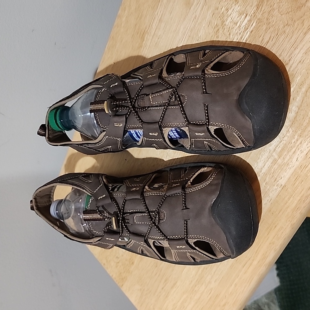 Sz 13 Alpine design Dillon IV leather sandals, mens